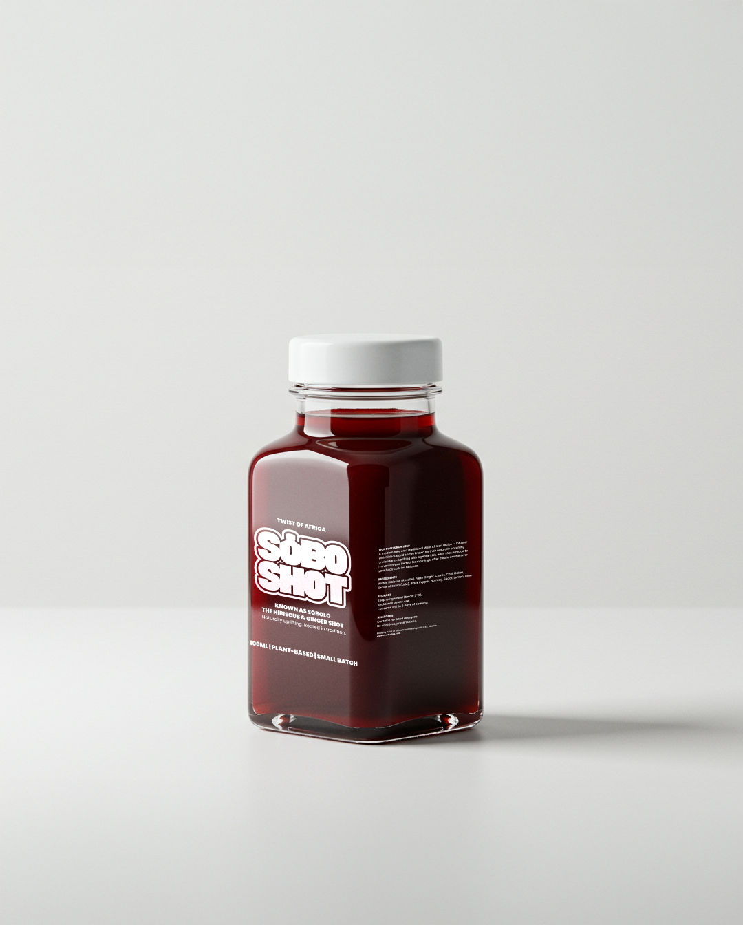 SoboShot – Hibiscus & Ginger Drink (100ml)